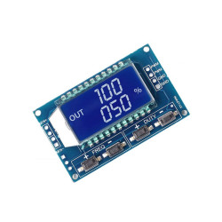 Generator PWM 1Hz-150kHz 3.3V-30V TTL LCD XY-LPWM