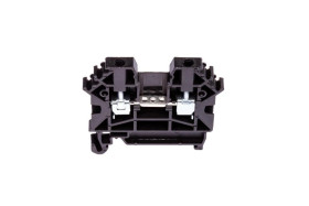 Złączka szynowa 2-przewodowa 2,5 mm2 czarny V0 ZUG-2,5 A11-A133