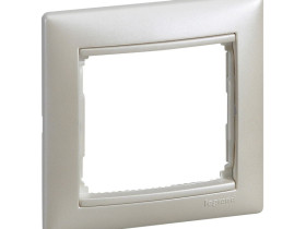 VALENA Ramka 1 pojedyncza perłowa 770471 LEGRAND