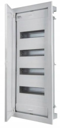 Rozdzielnica podtynkowa modułowa drzwi metalowe 48mod. 4x12 IP40