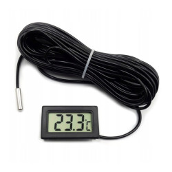 Termometr panelowy z sondą 10m tablicowy -50st +110st
