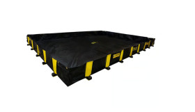 Kontrola zanieczyszczeń Bariera przeciwrozlewowa pojemność 4487.4g Kontrola wycieków Tkanina z powłoką PVC Justrite