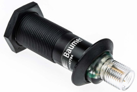 Czujniki fotoelektryczne Dyfuzyjny cylindryczny Baumer PNP zakres 0 → 300 mm Podczerwień