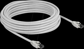 80564 Cat.8.1 patch cable, S/FTP, 10m, gray