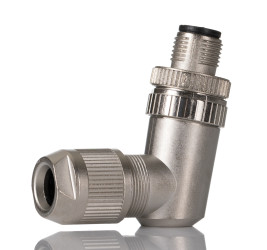 Złącze wielostykowe przemysłowe 4-pinowe M12 Montaż na kablu Wtyczka Phoenix Contact