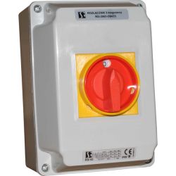 Rozłącznik izolacyjny RSI 63 w obudowie OB4