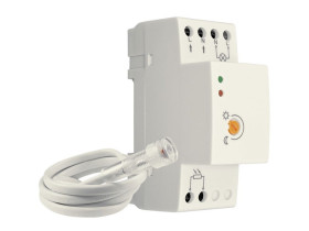 Automat zmierzchowy 18mA 230V 2-100 lux IP20/65 DIN ''EL HOME'' TS-01B7 B71A801 EURA-TECH