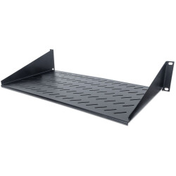 Intellinet 712507 19" Cantilever Shelf, 2U, 2-Point Front Mount, 250mm Depth, M