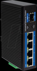 NS204 Switch, 5-port, Gigabit Ethernet, SFP