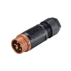 Wieland 46.052.4550.4 RST® MINI Bullet Connector Plug 5 Pins Straight