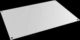 HER-MPM-325 Hercules mounting plate, galvanised sheet steel, 262 x 198 x 2 m