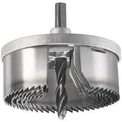 kwb 498477 Hole Saw set 5-piece 60-95mm for Wood and plasterboard