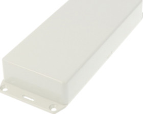 ABS enclosure, (L x W x H) 166 x 71 x 29 mm, light gray (RAL 7035), IP54, 1591HFLGY