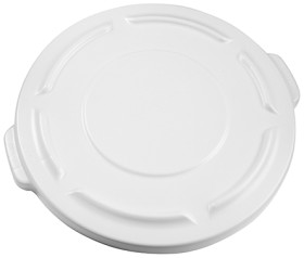 Pokrywa kosza, średnica: 505mm, Biały, PE, do uzytku z: Pojemnik 2620, Brute