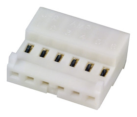 Złącze IDC 6-pinowe raster: 2.54mm Żeński Montaż na kablu TE Connectivity