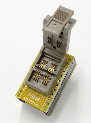 Adapter SOT23-5/SOT23-6-->DIL6 ZIF dla pamięci szeregowych i uP
