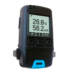 Lascar EL-GFX-2 Temperature &amp; Humidity Data Logger with Graphic LCD CAL-T/H