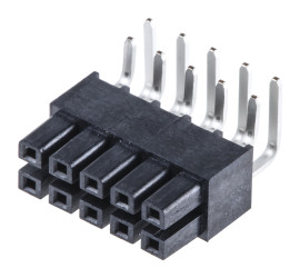 Gniazdo PCB 10 -pinowe 2 -rzędowe raster: 2.54mm typu płytka – płytka Kąt Proste SMD