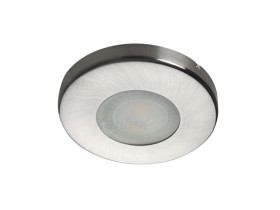 Oczko halogenowe, oprawa sufitowa punktowa szczelna stała MARIN CT-S80-SN satynowy nikiel 04704 KANLUX