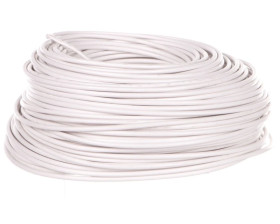 Przewód instalacyjny H07V-K 6 biały 4520054 /100m/