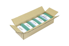 Szczotka do szorowania, Twardy, Zielony, Poliester, zastosowanie: Mycie rąk, Szczotka do paznokci