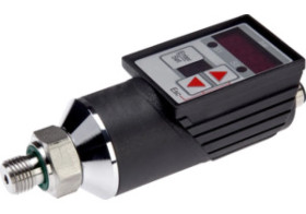 Czujnik ciśnienia śr: 38mm dł: 122mm 0-10bar 12-32V DC G1/4 calaA PNP NC/NO złącze wtykowe M12 8-pin IP65 DW35312D