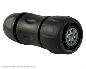 Złącze 8-pinowe Męski Souriau Sunbank by Eaton Żeński Montaż na kablu MIL-DTL-26482 rozmiar 12