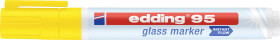 Edding 95 4-95005 Marker do szkła żółty 1.5 mm, 3 mm