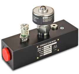 Przepływomierz do płynów 3 l/min → 60 l/min Przepływomierz turbinowy BSPP, UNF