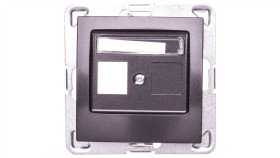 Impresja Obudowa Gniazda Teleinformatycznego Pojedynczego Antracyt Gpk-1Y/P/50