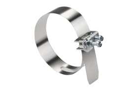 Opaska uziemiająca zakres rur fi 60-120 mm (2...4) stal kwasoodporna A14-5420