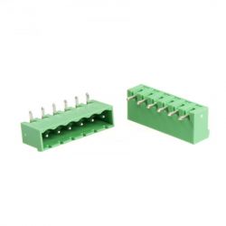 ZŁĄCZE TB 6PIN R-5.08MM MĘSKIE KĄTOWE ZAMKNIĘTE PCB RoHS