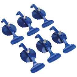 Sealey RE006 Suction Clamp Set 6pc