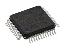 Mikrokontroler STMicroelectronics STM32F0 LQFP 48-pinowy Montaż powierzchniowy ARM Cortex M0 64 kB 32bit CAN: 48MHz