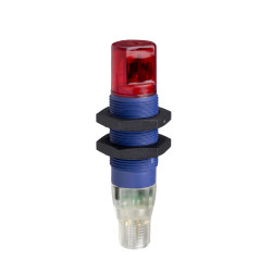 Czujniki fotoelektryczne Dyfuzyjny Gwintowany miniaturowy Telemecanique Sensors PNP zakres 600 mm