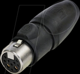 NC10FX-TOP XLR cable socket, 8+2-pin, True Outdoor Protection