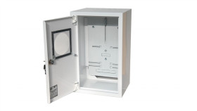 Rozdzielnica Natynkowa Licznikowa 1X3f Zamek Okienko Ral 9003A-Rz19