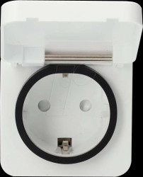 ZBPO130FWT Switchable Zigbee socket outlet, outdoor