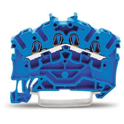 Kostka zaciskowa na szynie DIN WAGO poziomy: 1 14AWGWciskane TOPJOB S