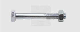 SWG 78610010 Śruba z łbem sześciokątnym 6 mm 100 mm Nasadowa DIN 601 stal cynkowany 50 szt.