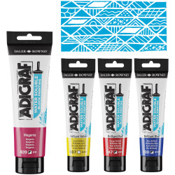Daler-Rowney D185059135 ADIGRAF WS BLOCK PRINTING 59ML PRUSSIAN BLUE