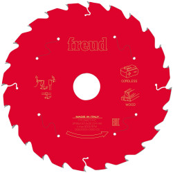 Freud F03FS10058 Wood Circular Saw Blade 190 x 30 x 1.45/1mm x 24T