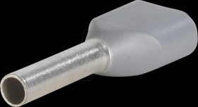 100-pack 0.75mm² twin ferrules