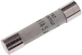 Bezpiecznik 5A 6.3 x 32mmFF 250V ac Mersen