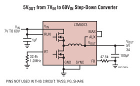 60V, 3A Silent Switcher μModule Regulator