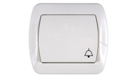 Simon Akord Przycisk /Dzwonek/ Beżowy Ad1/12