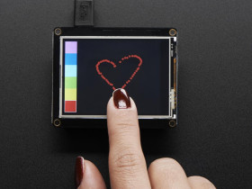 Adafruit TFT FeatherWing - 2.4" 320x240 Touchscreen For All Feathers