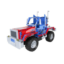 Samochód zdalnie sterowany BLOCK TRUCK do złożenia