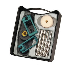 Wolfcraft 8771000 Diamond Drill Set 5/6/8/10mm with Drill Guide
