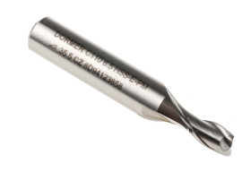Frez do rowków na wpusty, typ: Gładki, HSS-E-PM, dł. całkowita: 60 mm, l. żłobków: 2,